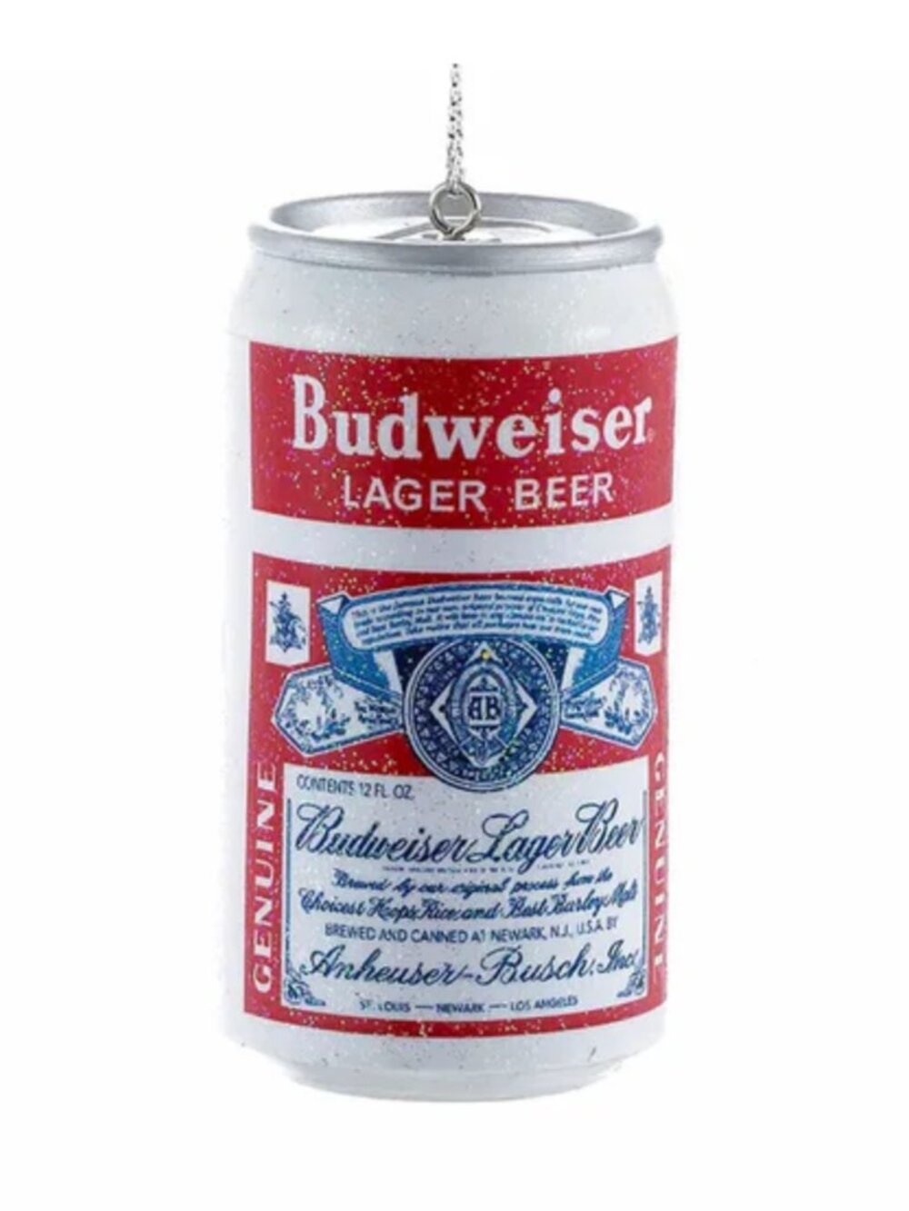 Budweiser Beer Can Vintage Can Ornament